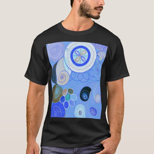De tio största, grupp IV, nr 4 (blå) T Shirt (Framsida)