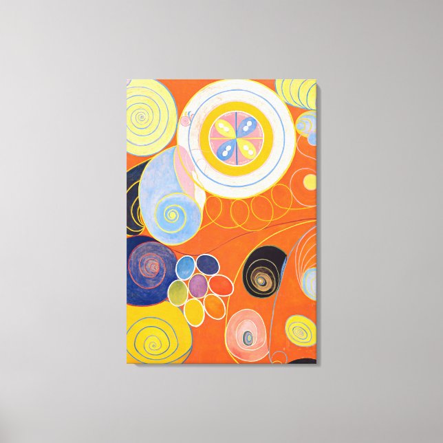 De tio största, grupp IV, nr 4 Canvastryck (Framsida)