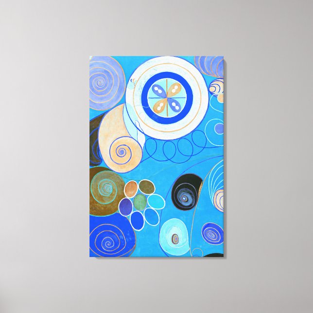 De tio största, grupp IV, nr 4 (Himmelsk) Canvastryck (Framsida)