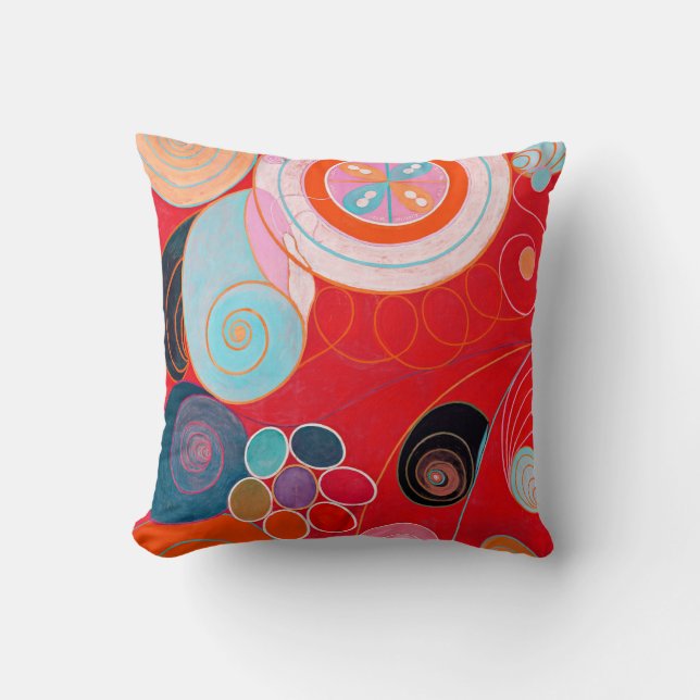 De tio största, grupp IV, nr 4 (röd) Kudde (Framsida)