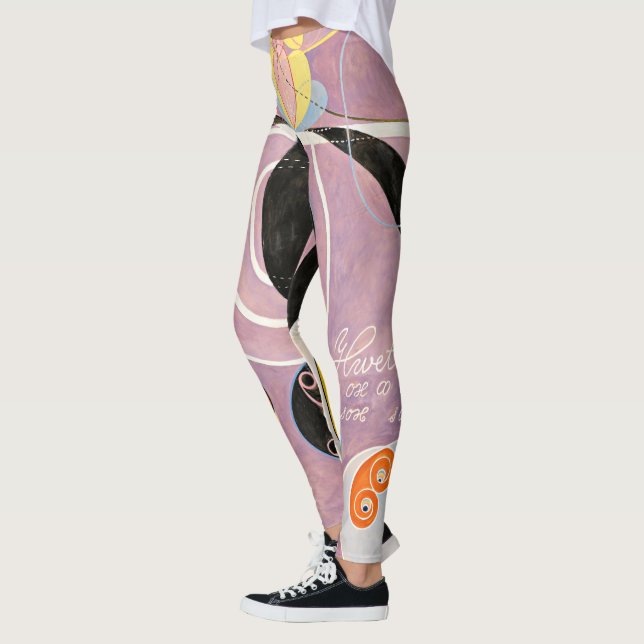 De tio största, grupp IV, nr 6 av Hilma af Klint Leggings (Vänster)