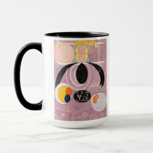 De tio största, grupp IV, nr 6 av Hilma af Klint Mugg