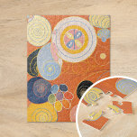 De tio största nr 3 | Hilma af Klint Pussel<br><div class="desc">Grupp IV, nr 3. Den tionde största ungdomsgruppen (1907) är ännu en slående biet från Hilma af Klint's The Ten Largest-serien, där hon utforskade teman om mänsklig utveckling och andlig-omvandling. I Ungdom använder af Klint djärva geometriska former, pulserande färg och flytande former för att representera ungdomars energi, livskraft och potential....</div>