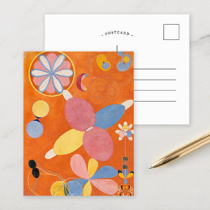 De tio största nr 4 Hilma af Klint Vykort