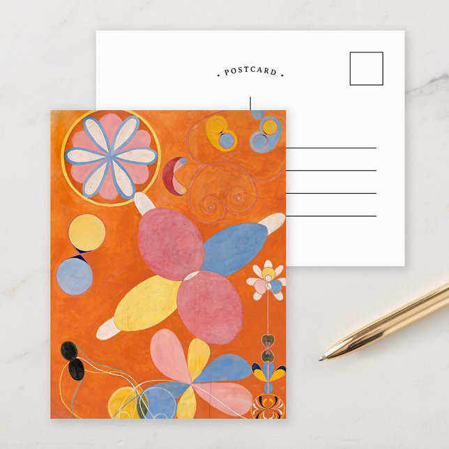 De tio största nr 4 | Hilma af Klint Vykort (Skapare uppladdad)