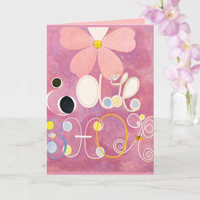 De tio största, nr 5, Adulthood, Hilma af Klint Kort (Orkide)