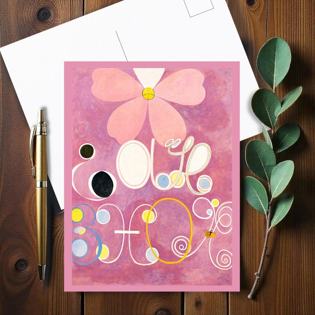 De tio största, nr 5, Adulthood, Hilma af Klint Vykort (Skapare uppladdad)