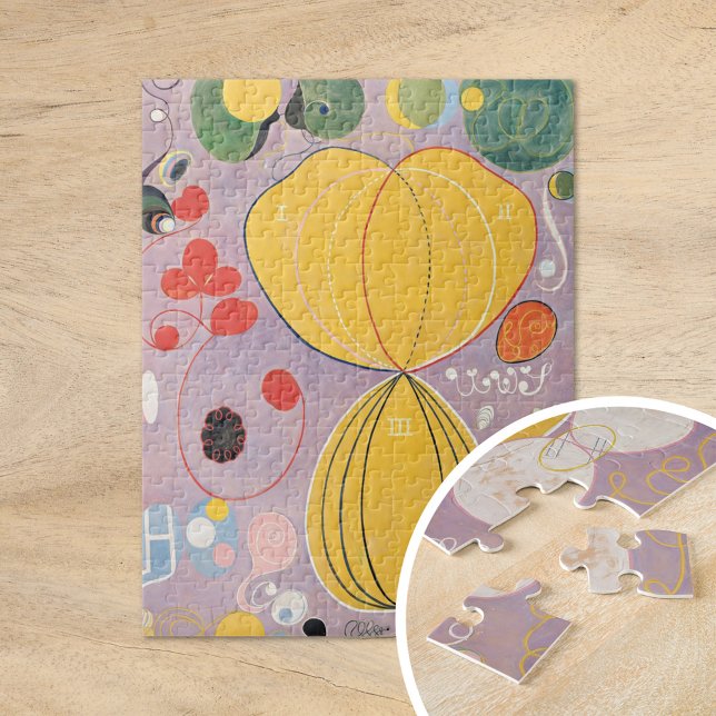 De tio största nr 7 | Hilma af Klint Pussel (Skapare uppladdad)