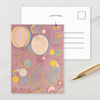 De tio största nr 8 | Hilma af Klint Vykort