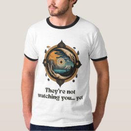 De tittar inte på dig.. Ändå - Öga i Mysteri T Shirt
