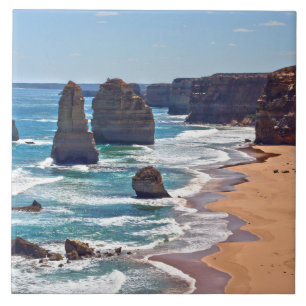 De tolv apostlarna, Victoria, Australien Kakelplatta