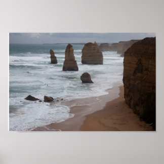 De tolv apostles, Victoria, Australien Poster