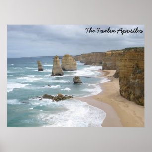 De tolv apostles, Victoria, Australien Poster