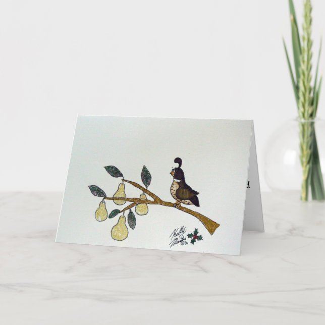 De tolv juldagarna helgkort (Framsida)