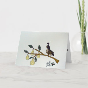 De tolv juldagarna helgkort