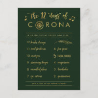 De tolv nyaste dagarna i Corona | Grönten guld jul