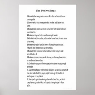 De tolv steg 12-traditionerna finns också på länke poster