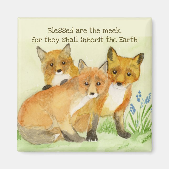 De tomma är de tomma foxarna magnet (Framsidan)