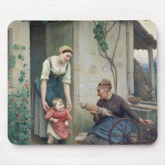 De tre åldrarna musmatta (Framsidan)