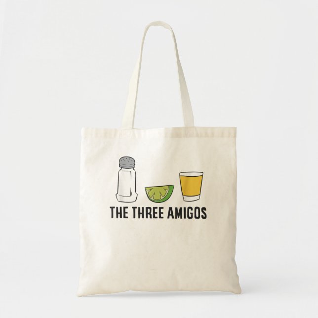 De tre Amigos cinco de Mayo Tequila Salt och Li Tygkasse (Framsidan)