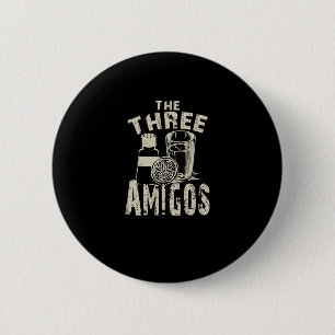 De tre Amigos Cocktail-Noveltyn Drink Knapp