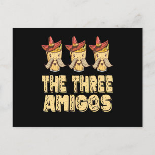 De tre amigos vykort
