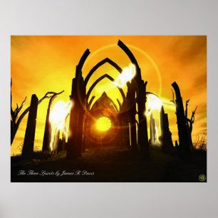 De tre andarna poster