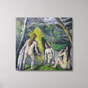 De tre badarna, c.1879-82 canvastryck