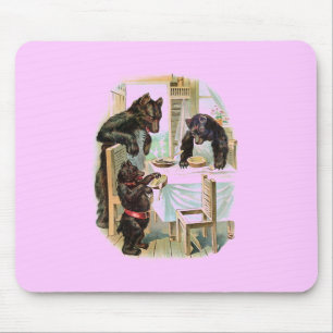 De tre björnsaxarna Fairytale Mouse Pad Musmatta