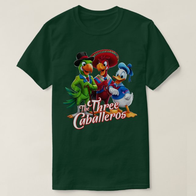 De tre Caballeros T Shirt (Design framsida)