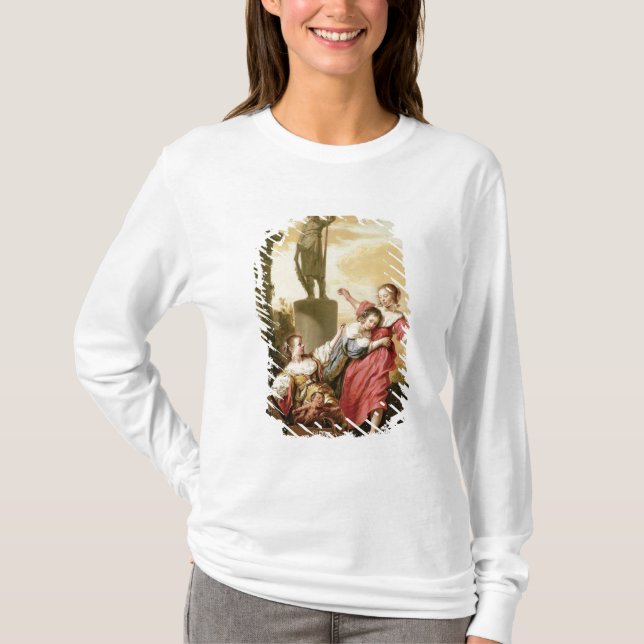 De tre döttrarna av Cecrops Tee (Framsida)