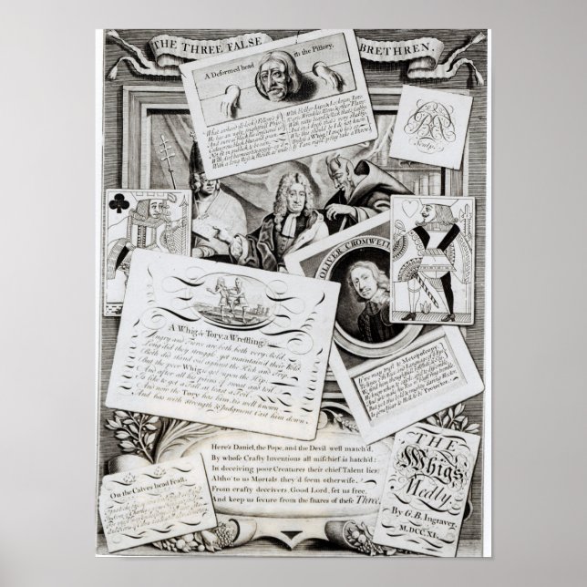 De tre False Brethren Poster (Framsidan)