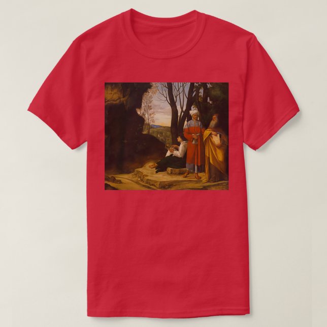 De tre filosoferna Giorgione T Shirt (Design framsida)