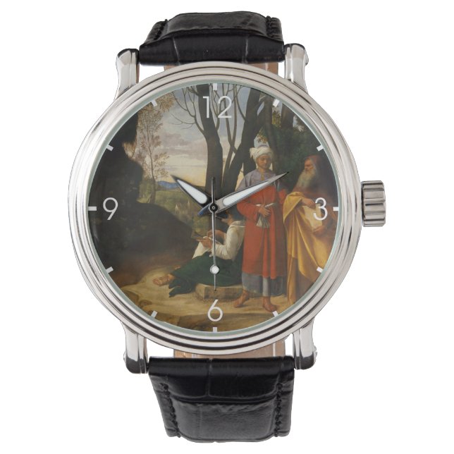 De tre filosoferna (Wise Manar) (av Giorgione) Armbandsur (Framsida)