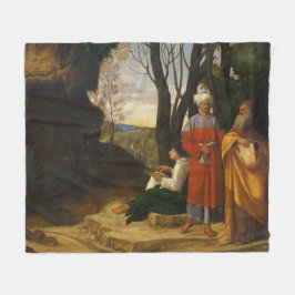 De tre filosoferna (Wise Manar) (av Giorgione) Fleecefilt