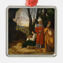 De tre filosoferna (Wise Manar) (av Giorgione) Julgransprydnad Metall