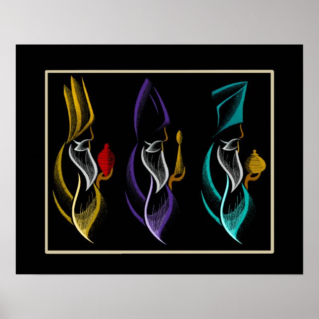 De Tre Gåvorna Poster (Framsidan)