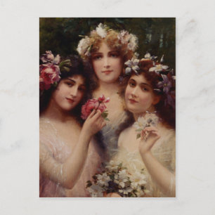 De tre Graces - Émile Vernon Vykort