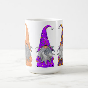 De tre Halloween Gnomes Kaffemugg
