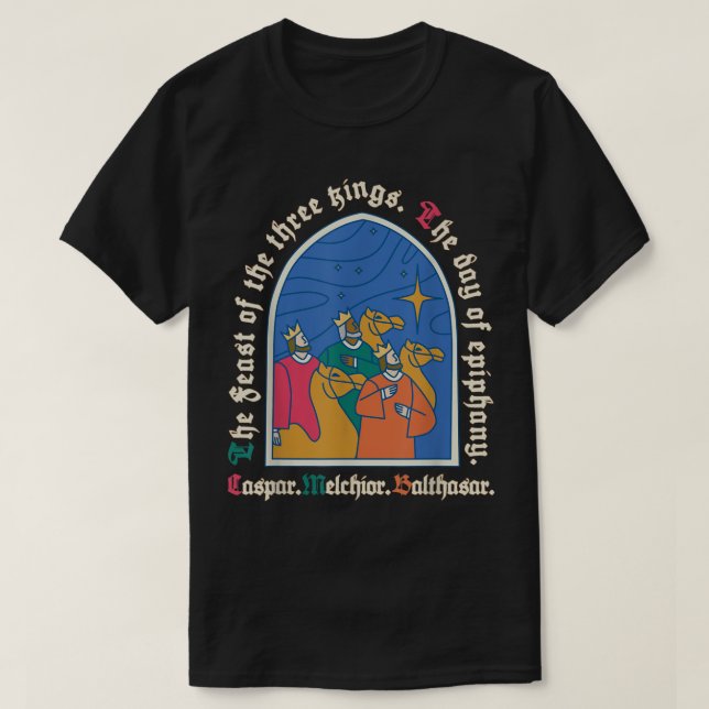 De tre Kung, Epiphany Christian H T Shirt (Design framsida)