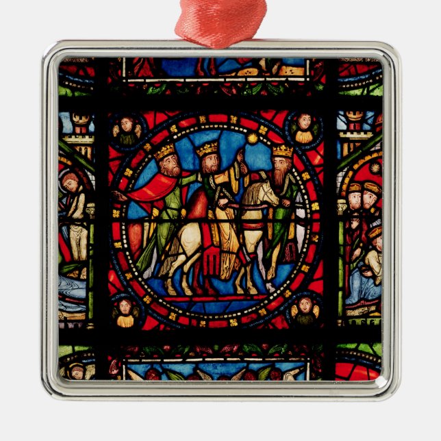 De tre magina julgransprydnad metall (Framsidan)