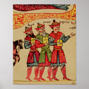 De tre magina, specificerar från nativityen poster
