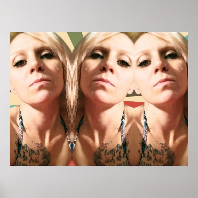 De tre målen poster (Framsidan)