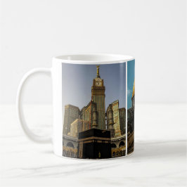 De tre moskéerna: Makkah Madina Jerusalem Kaffemugg