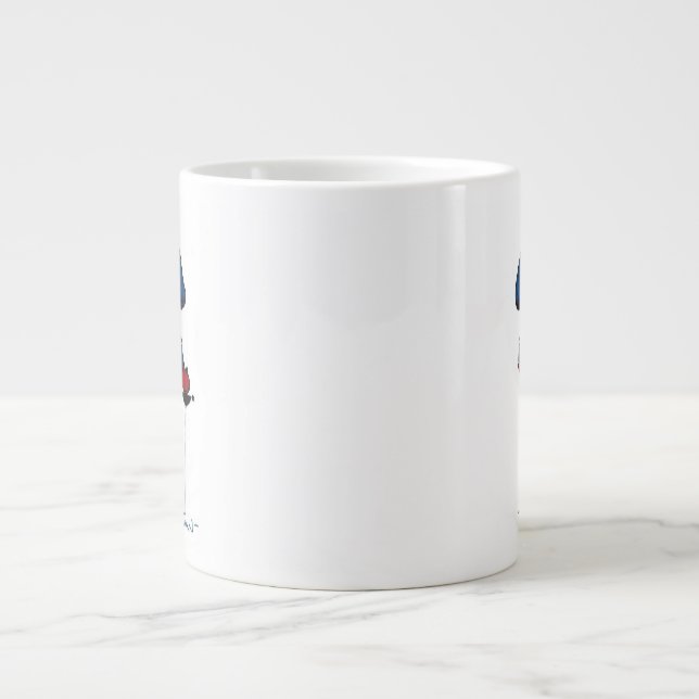 De tre musketörerna Porthos Jumbo Mugg (Framsidan)