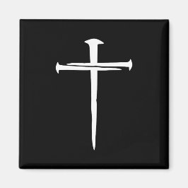 De tre Nagel White Kor Christian Magnet
