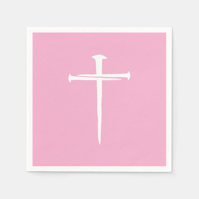 De tre Nagel White Kor Christian Pappersservett (Framsidan)