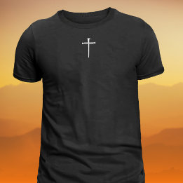 De tre Nagel White Kor Christian T Shirt