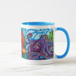 "De tre oktarna!" Original Art Beverage Mugg
