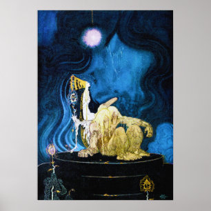 DE TRE PRINSERNA AV BLUE MOUNTAIN POSTER